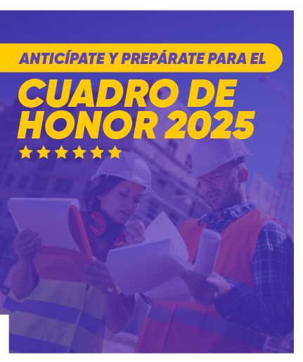 Cuadro de honor 2025