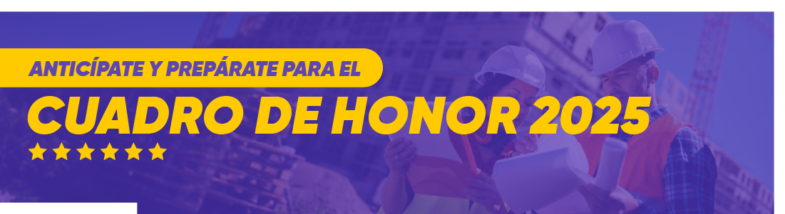 Cuadro de honor 2025